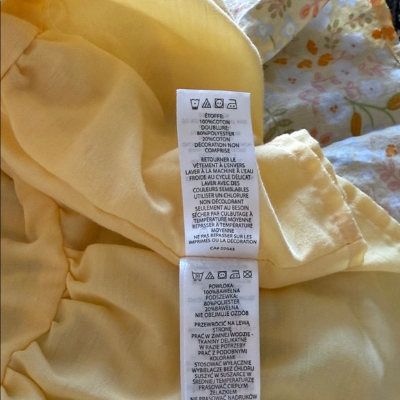 Joie Floral Yellow and Pink Kids Dress - Picture 9 of 9